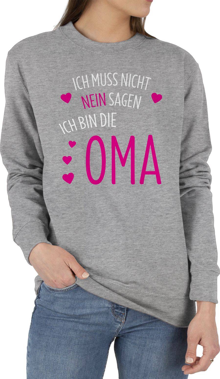 Shirtracer Ich muss nicht nein sagen ich bin die Oma: Tshirt Gym Bag Shirtracer