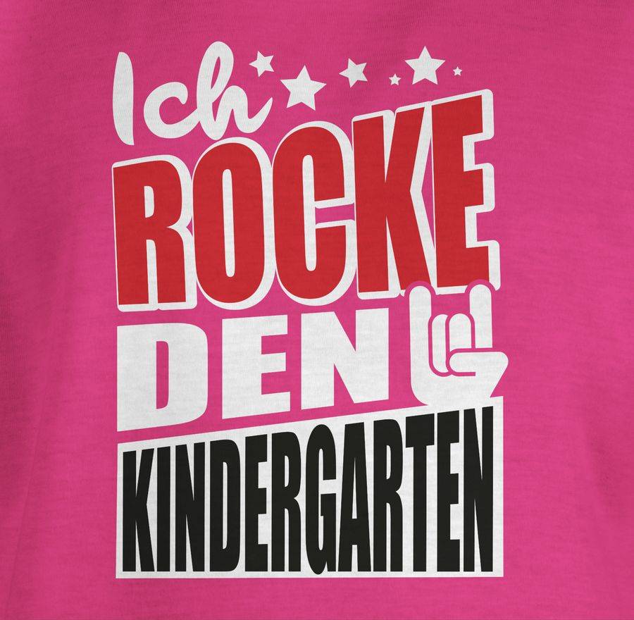 Shirtracer Ich Rocke Den Kindergarten: T-Shirt Rucksack Shirtracer