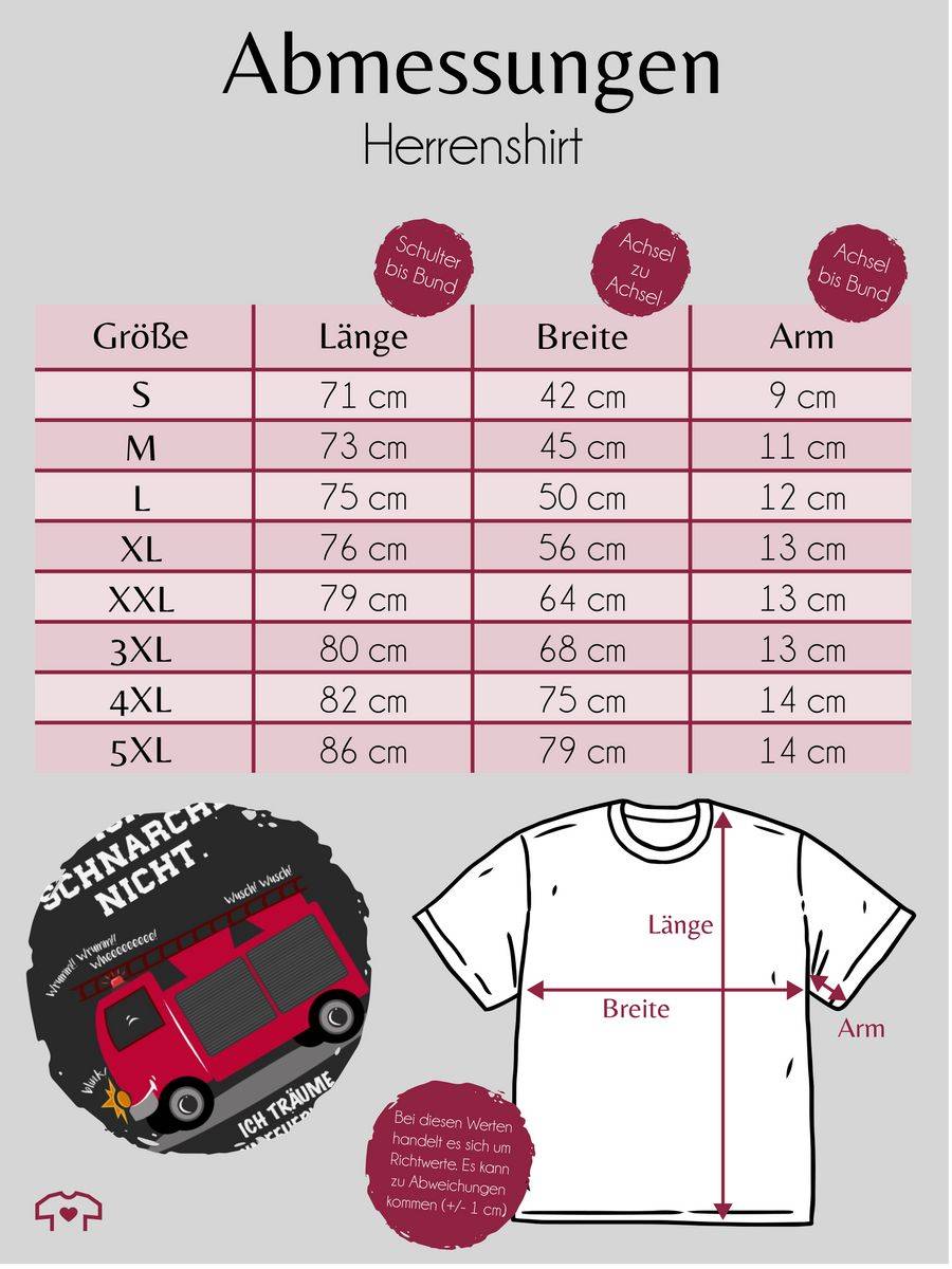 Shirtracer Ich Schnarche Nicht. Ich Träume Dass Ich Ein Feuerwehrauto Bin Shirts & Mehr Shirtracer