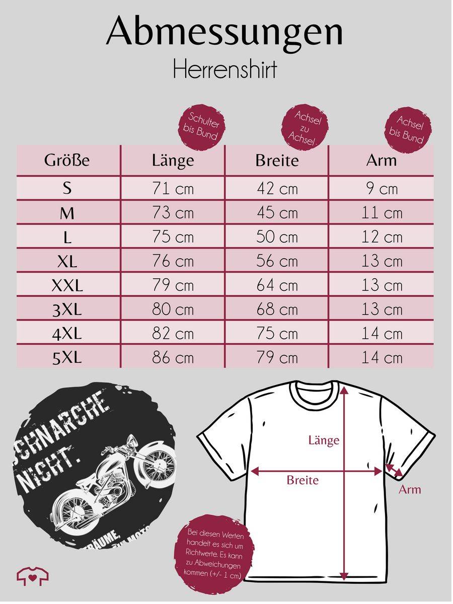 Shirtracer Ich Schnarche Nicht. Ich Träume Dass Ich Ein Motorrad Bin Vintage Shirts & Meh Shirtracer