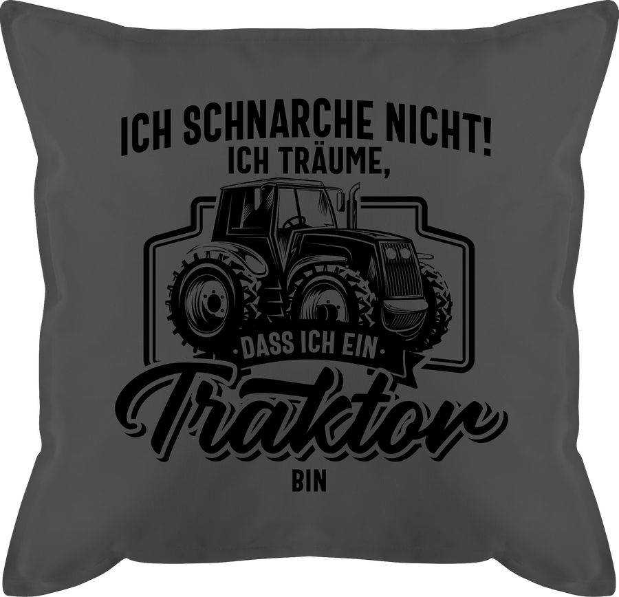 Shirtracer Ich schnarche nicht ich träume dass ich ein Traktor bin schwarz Shirts & Mehr Shirtracer
