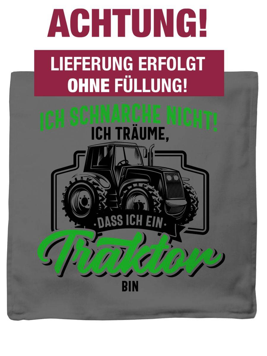 Shirtracer Ich Schnarche Nicht Ich Träume Dass Ich Ein Traktor Bin Schwarz Bunt: Tshirt Gym Shirtracer