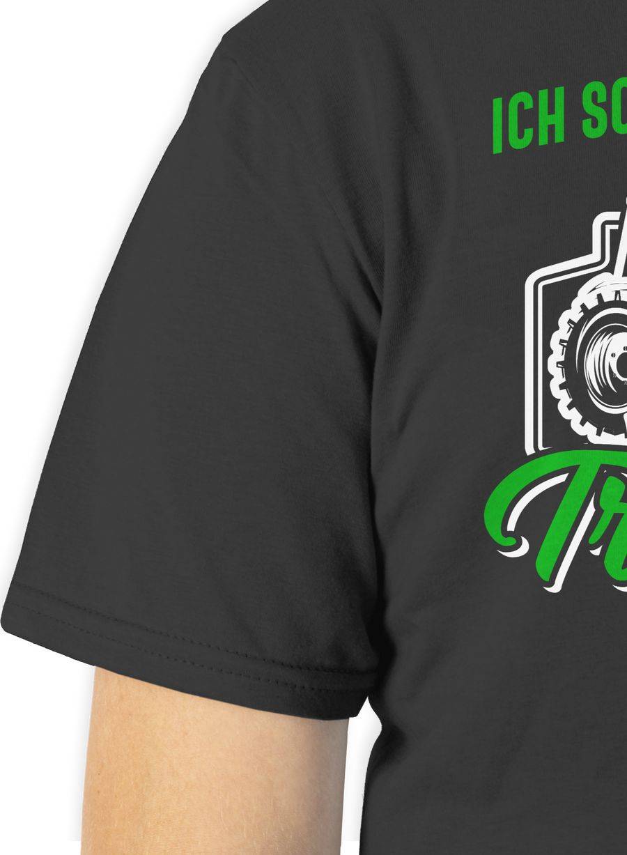 Shirtracer Ich Schnarche Nicht Ich Träume Dass Ich Ein Traktor Bin Weiß Bunt: Tshirt Turnbe Shirtracer