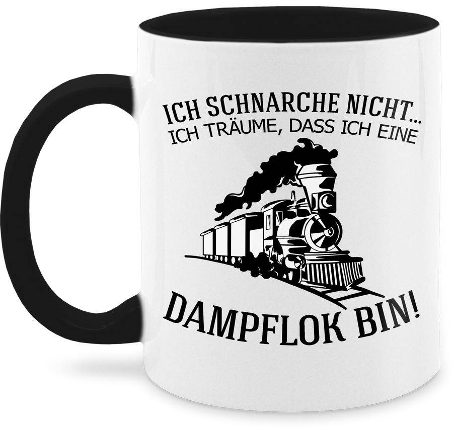 Shirtracer Ich schnarche nicht. Ich träume, dass ich eine Dampflok bin Shirts & Mehr Shirtracer