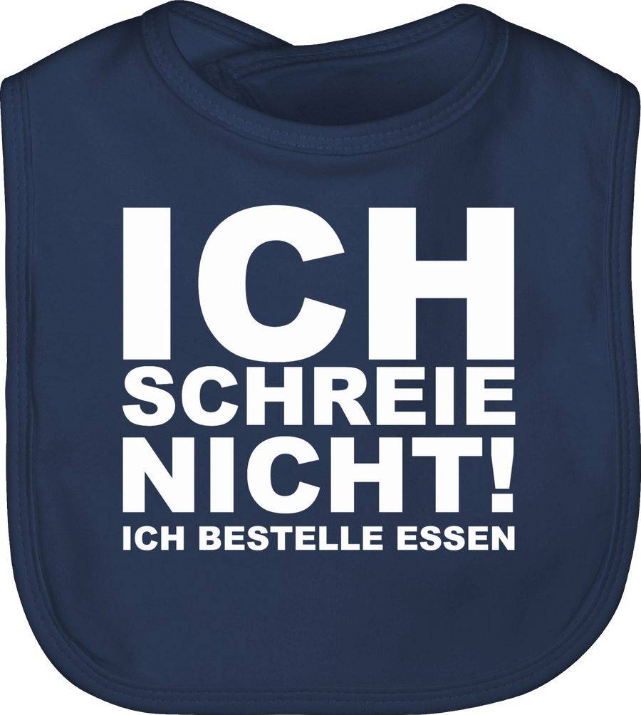Shirtracer Ich schreie nicht, ich bestelle Essen!: T-Shirt Rucksack Shirtracer