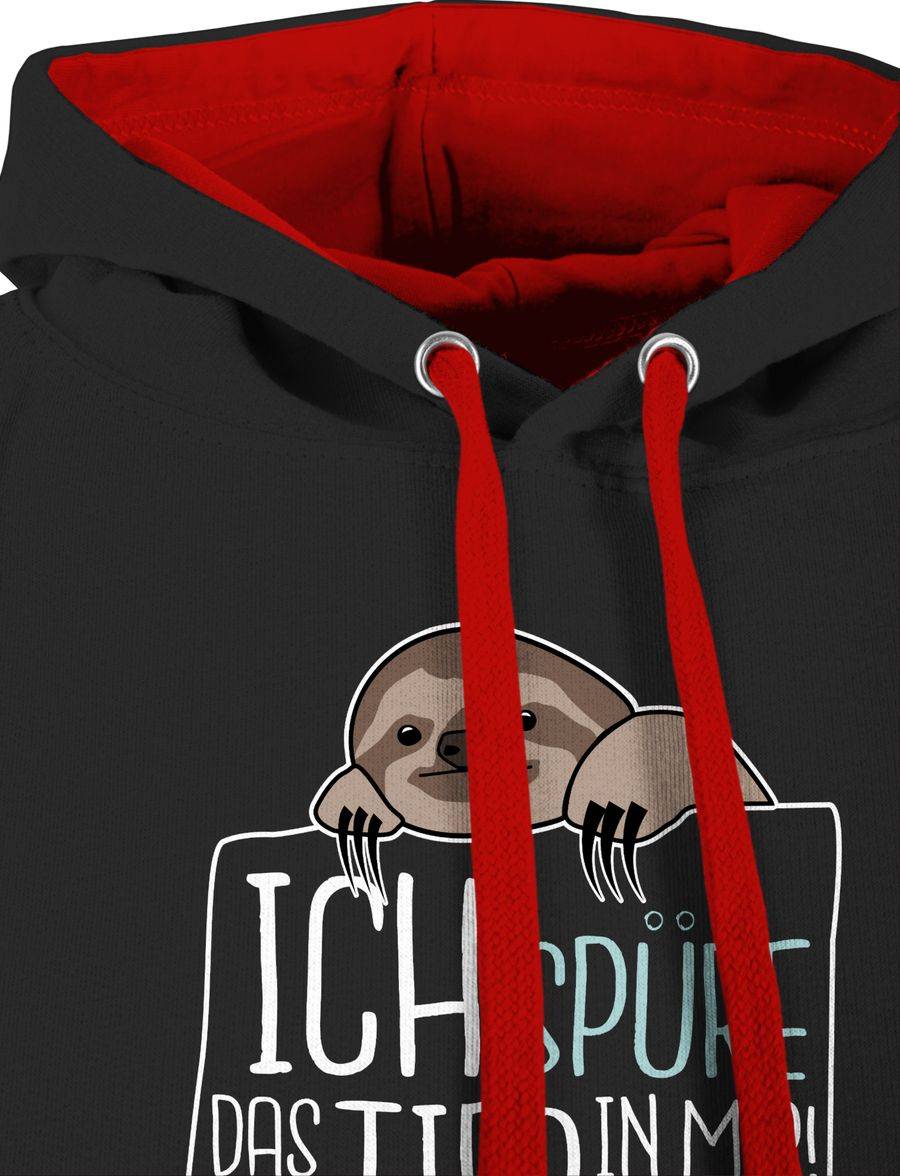 Shirtracer Ich Spüre Das Tier In Mir Es Ist Ein Faultier Shirts & Mehr Shirtracer