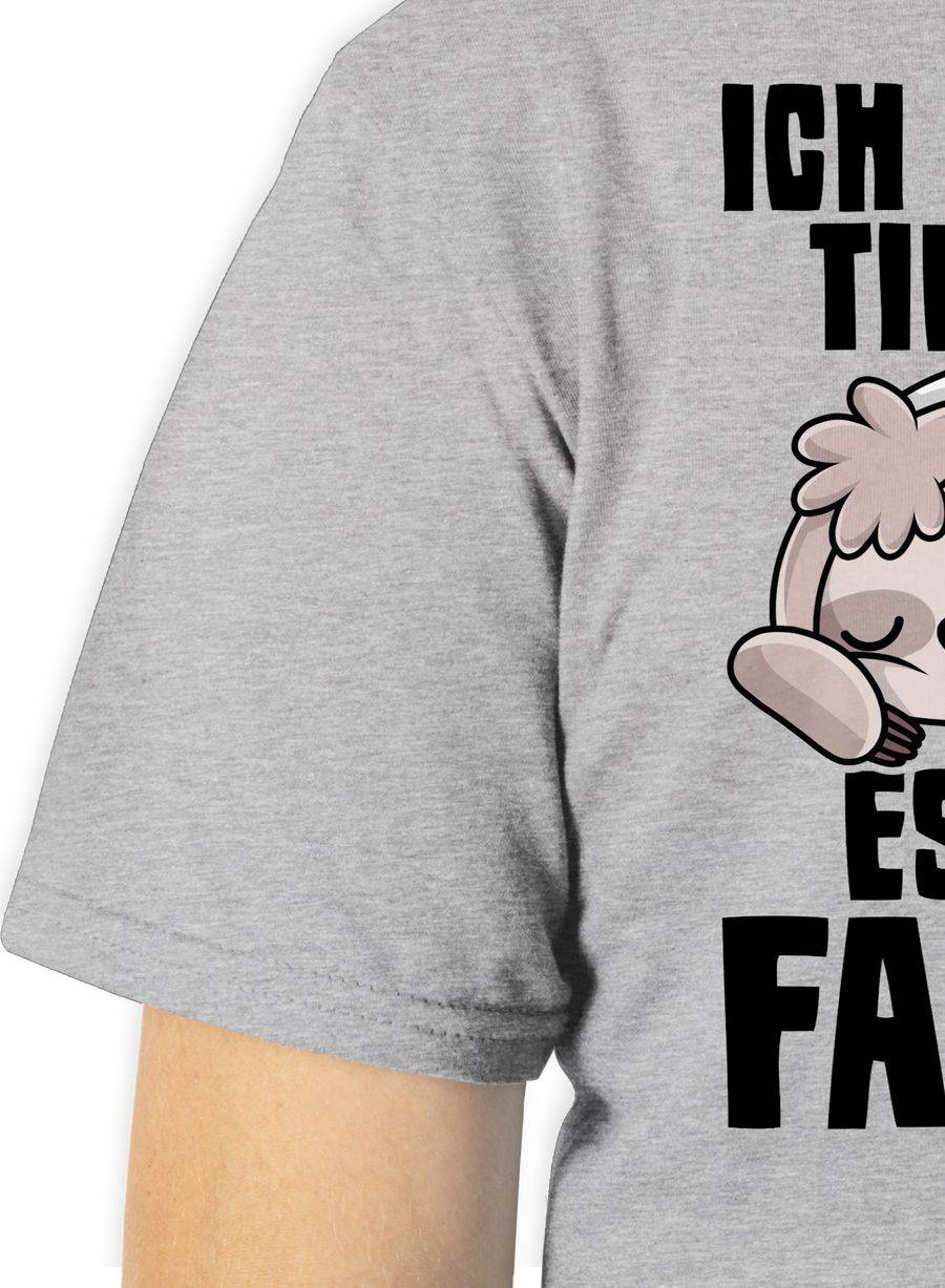 Shirtracer Ich Spüre Das Tier In Mir, Es Ist Ein Faultier: T-Shirt Rucksack Shirtracer