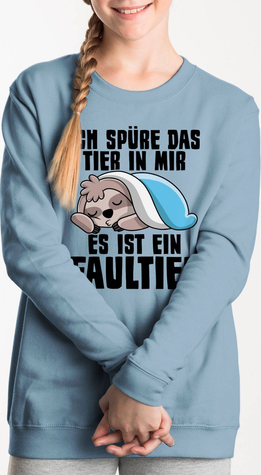 Shirtracer Ich Spüre Das Tier In Mir, Es Ist Ein Faultier: T-Shirt Rucksack Shirtracer