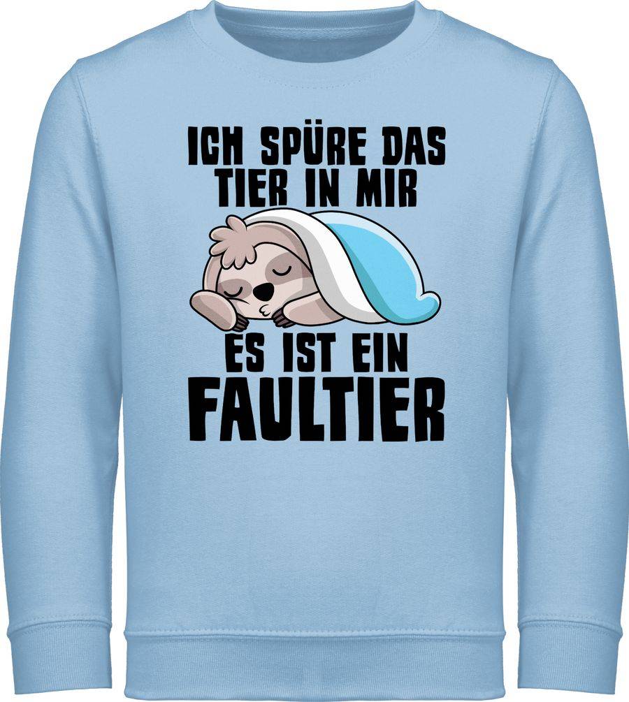 Shirtracer Ich spüre das Tier in mir, es ist ein Faultier: T-Shirt Rucksack Shirtracer