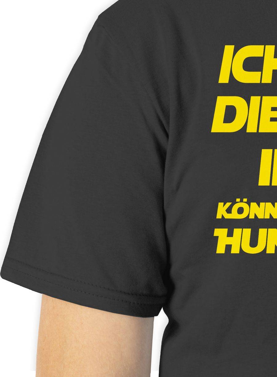 Shirtracer Ich Spüre Die Macht In Mir Könnte Aber Auch Hunger Sein: Tshirt Gym Bag Shirtracer