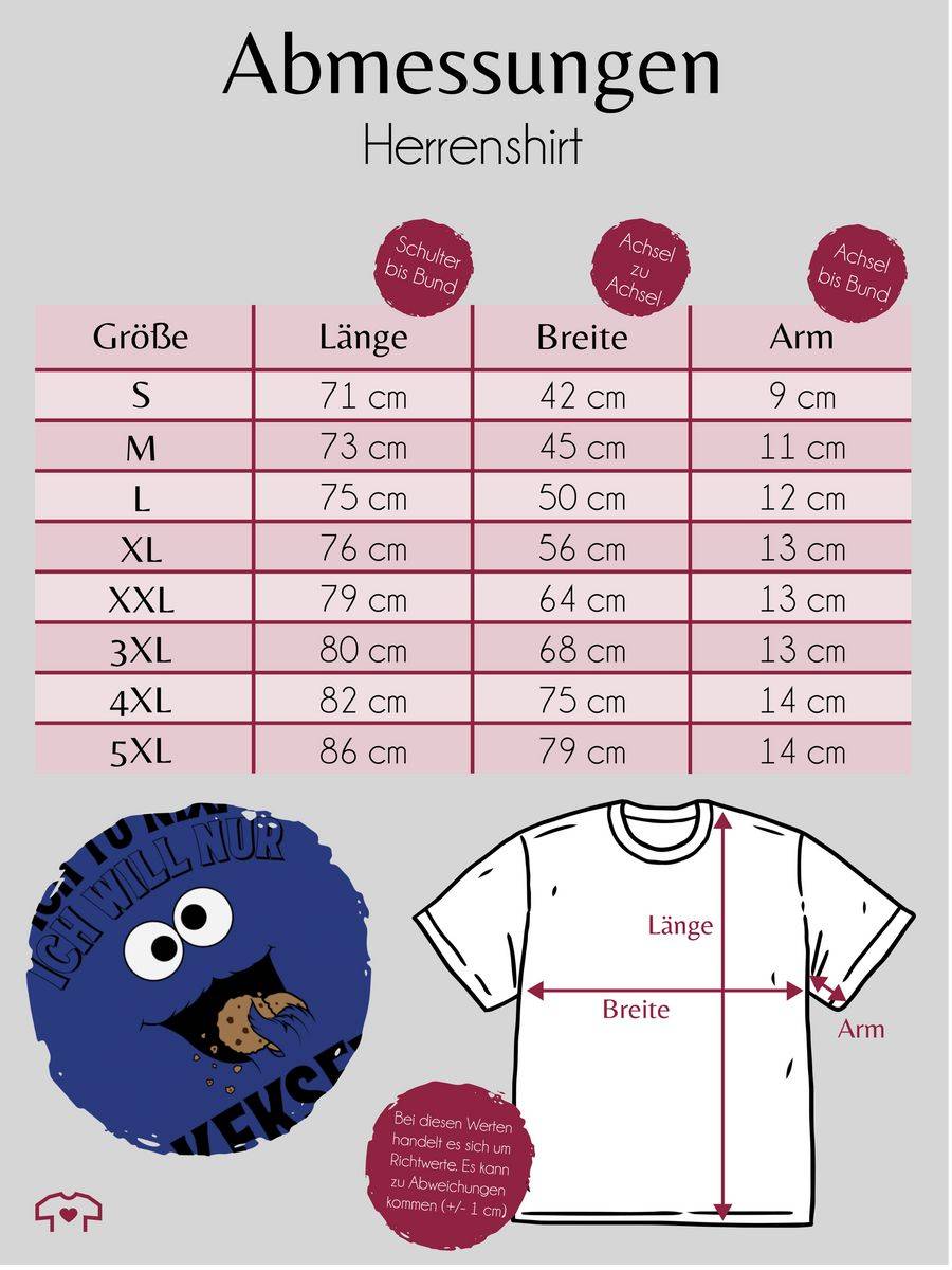 Shirtracer Ich Tu Nix. Ich Will Nur Kekse! - Schwarz Shirts & Mehr Shirtracer