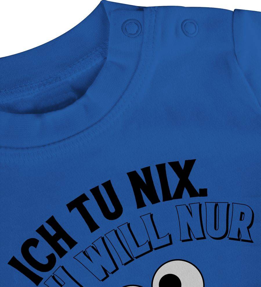 Shirtracer Ich Tu Nix. Ich Will Nur Kekse! - Schwarz Shirts & Mehr Shirtracer