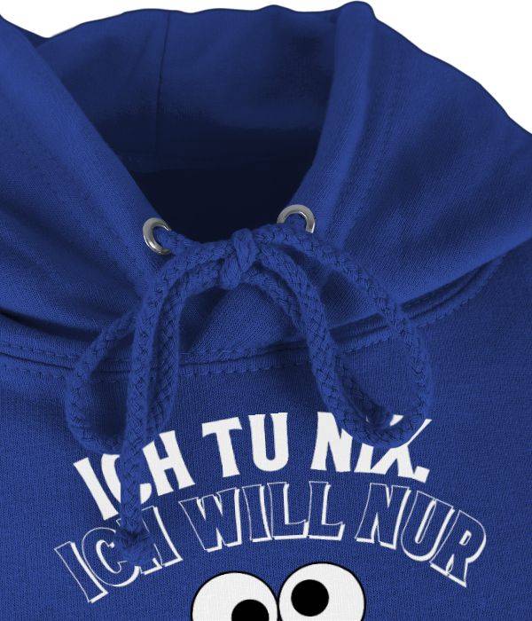 Shirtracer Ich Tu Nix. Ich Will Nur Kekse! - Weiß/schwarz Shirts & Mehr Shirtracer