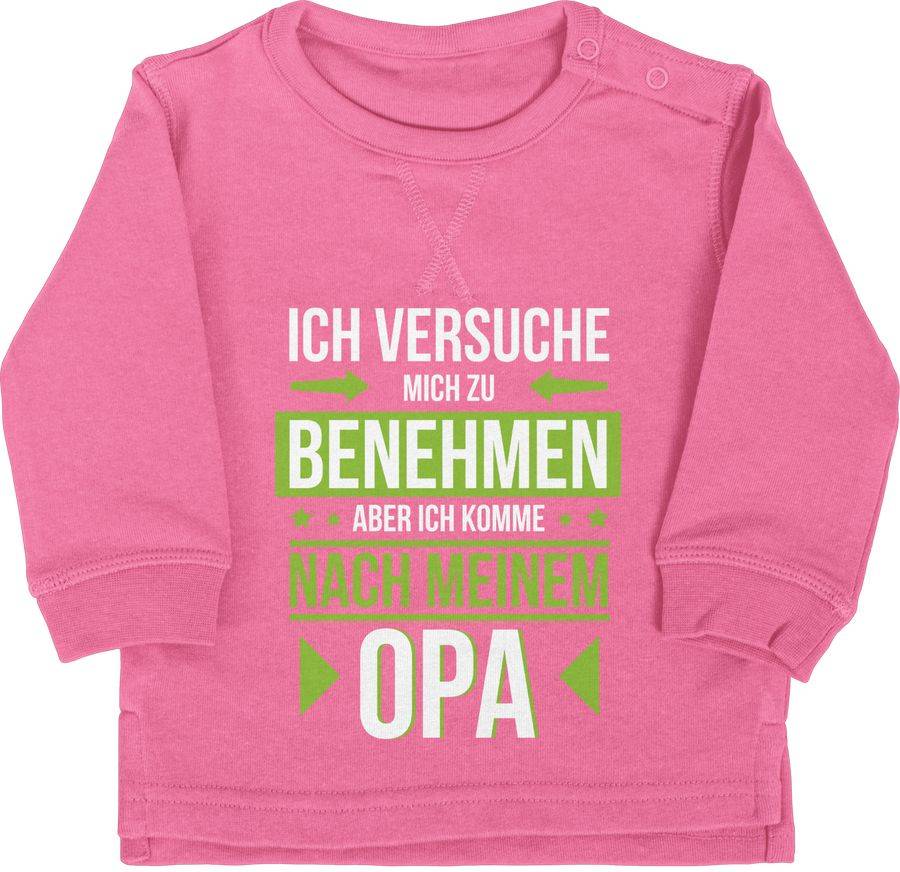 Shirtracer Ich versuche mich zu benehmen aber ich komme nach meinem Opa grün Shirts & Meh Shirtracer