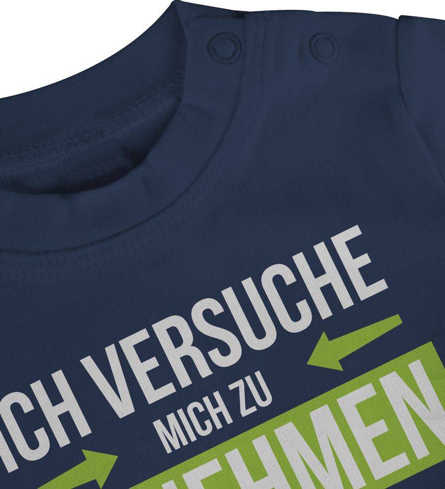 Shirtracer Ich Versuche Mich Zu Benehmen Aber Ich Komme Nach Meinem Opa Grün Shirts & Meh Shirtracer