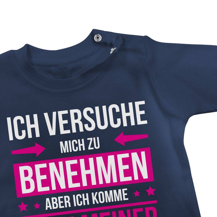 Shirtracer Ich Versuche Mich Zu Benehmen Aber Ich Komme Nach Meiner Oma Shirts & Mehr Shirtracer
