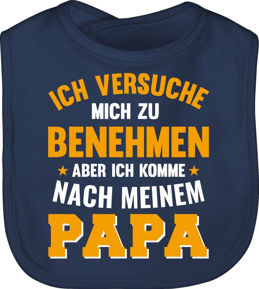 Shirtracer Ich versuche mich zu benehmen Papa Sterne Shirts & Mehr Shirtracer