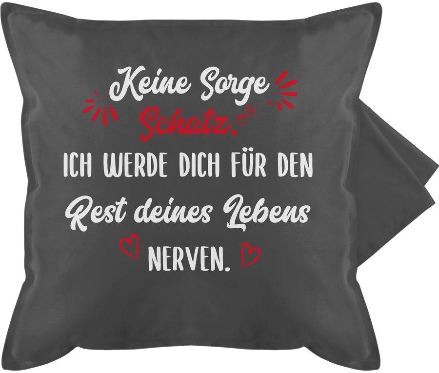 Shirtracer Ich werde dich für den Rest deines Lebens nerven weiß: T-Shirt Rucksack Shirtracer