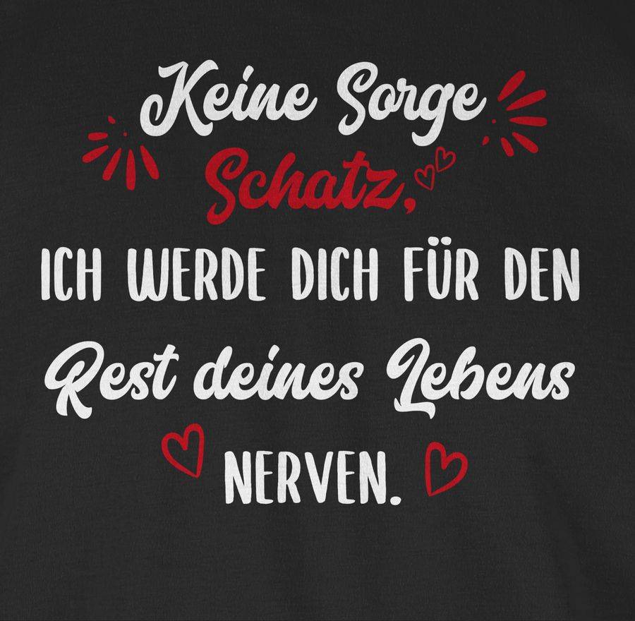 Shirtracer Ich Werde Dich Für Den Rest Deines Lebens Nerven Weiß: T-Shirt Rucksack Shirtracer