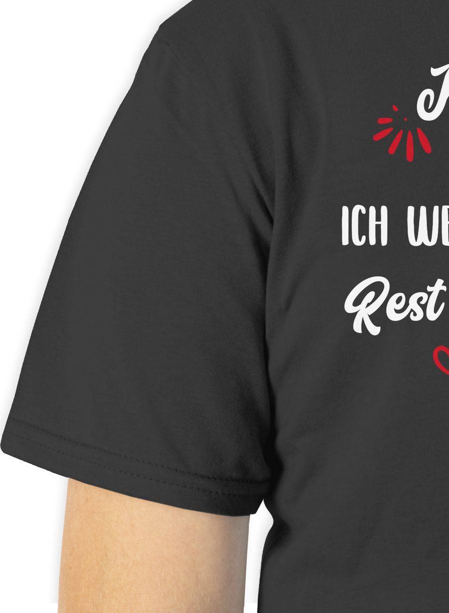 Shirtracer Ich Werde Dich Für Den Rest Deines Lebens Nerven Weiß: T-Shirt Rucksack Shirtracer