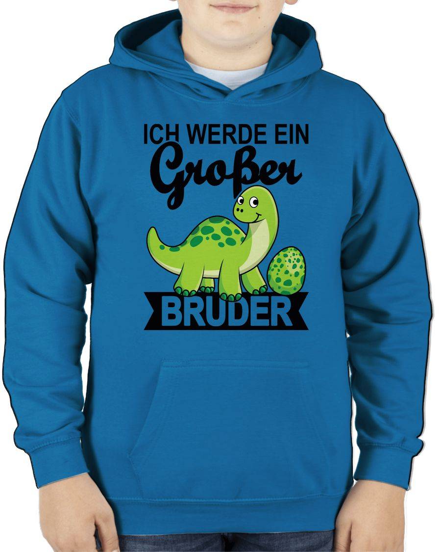 Shirtracer Ich Werde Ein Großer Bruder Mit Dinos - Schwarz Shirts & Mehr Shirtracer