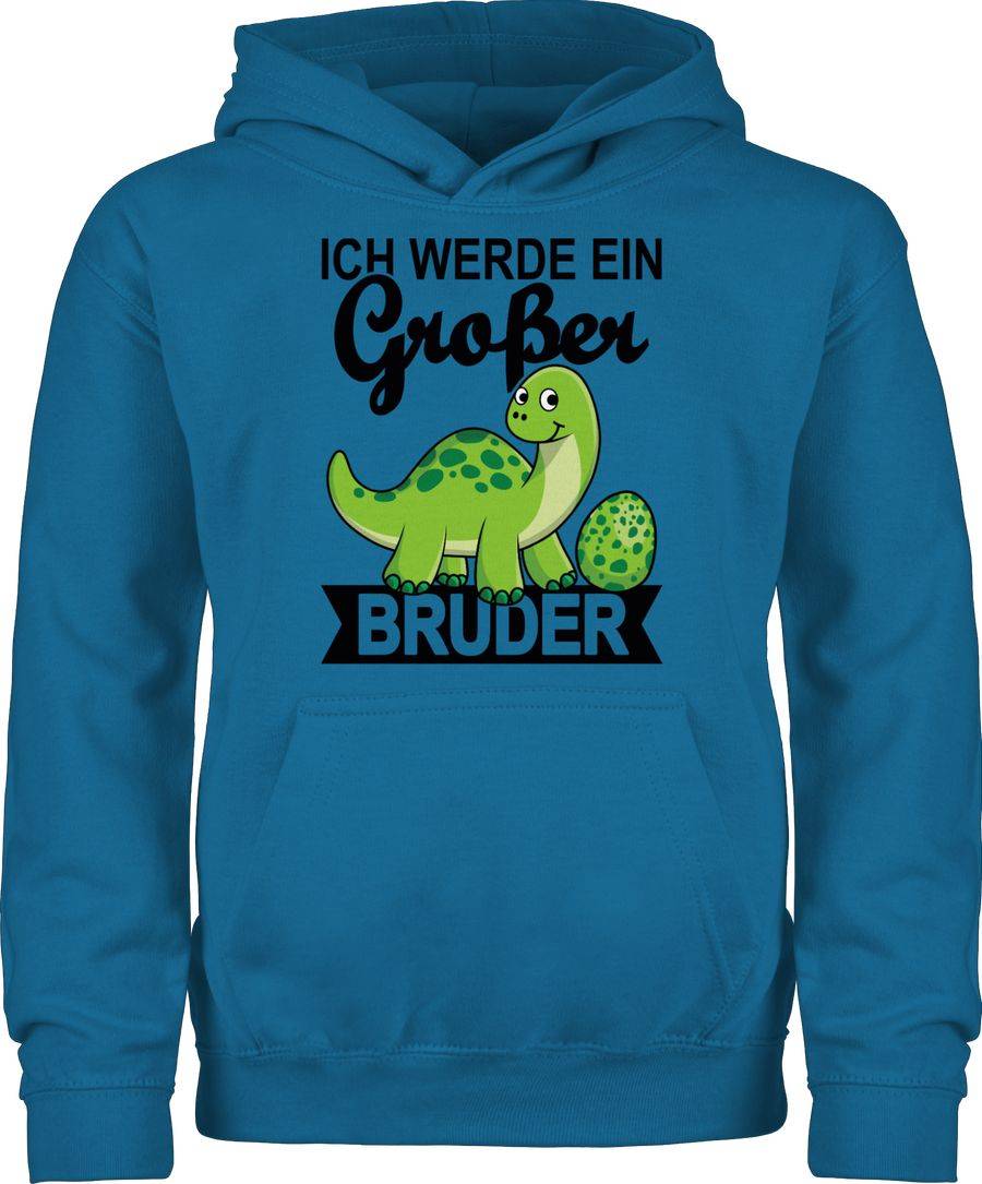 Shirtracer Ich werde ein großer Bruder mit Dinos - schwarz Shirts & Mehr Shirtracer
