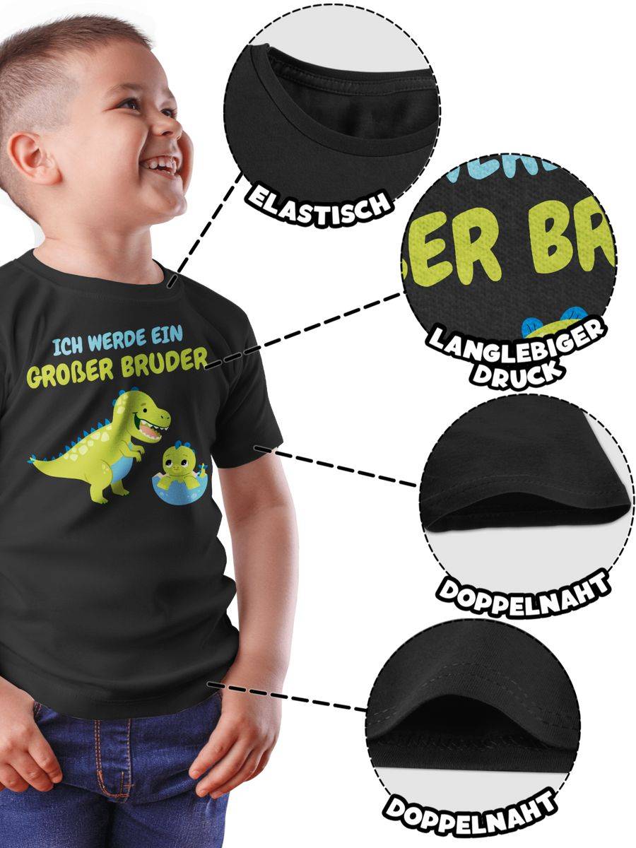 Shirtracer Ich Werde Ein Großer Bruder: Tshirt Rucksack Shirtracer