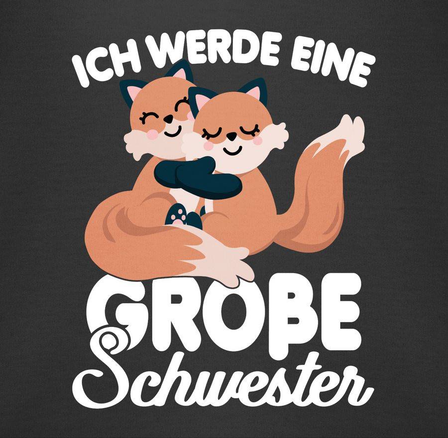 Shirtracer Ich Werde Eine Große Schwester - Mit Füchsen Shirts & Mehr Shirtracer