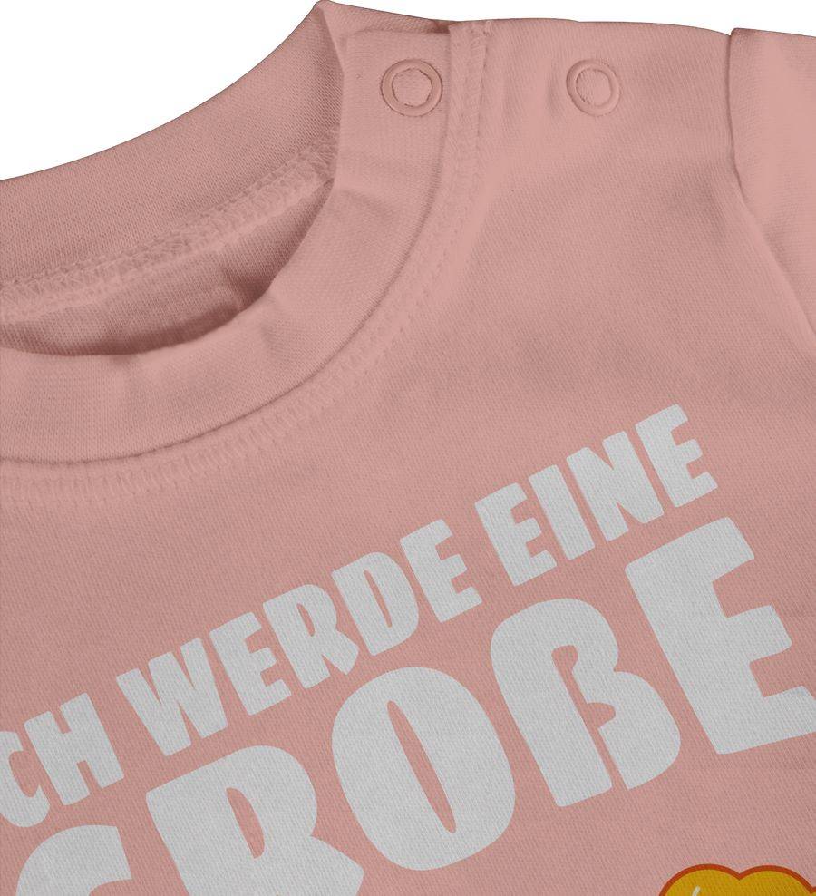 Shirtracer Ich Werde Eine Große Schwester Mit Löwen - Weiß: T-Shirt Rucksack Shirtracer