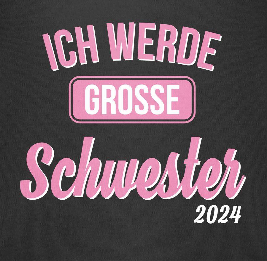 Shirtracer Ich Werde Große Schwester 2024: Tshirt Rucksack Shirtracer