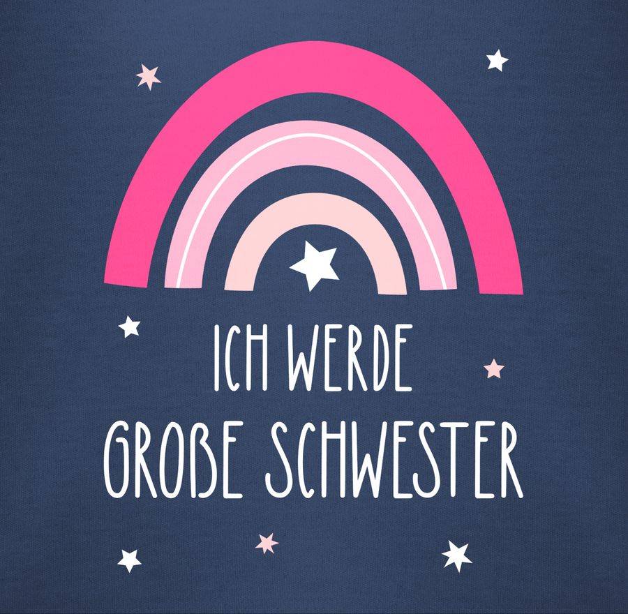 Shirtracer Ich Werde Große Schwester - Regenbogen - Grosse Schwester Shirts & Mehr Shirtracer