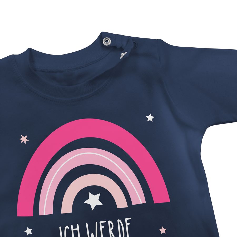 Shirtracer Ich Werde Große Schwester - Regenbogen - Grosse Schwester Shirts & Mehr Shirtracer