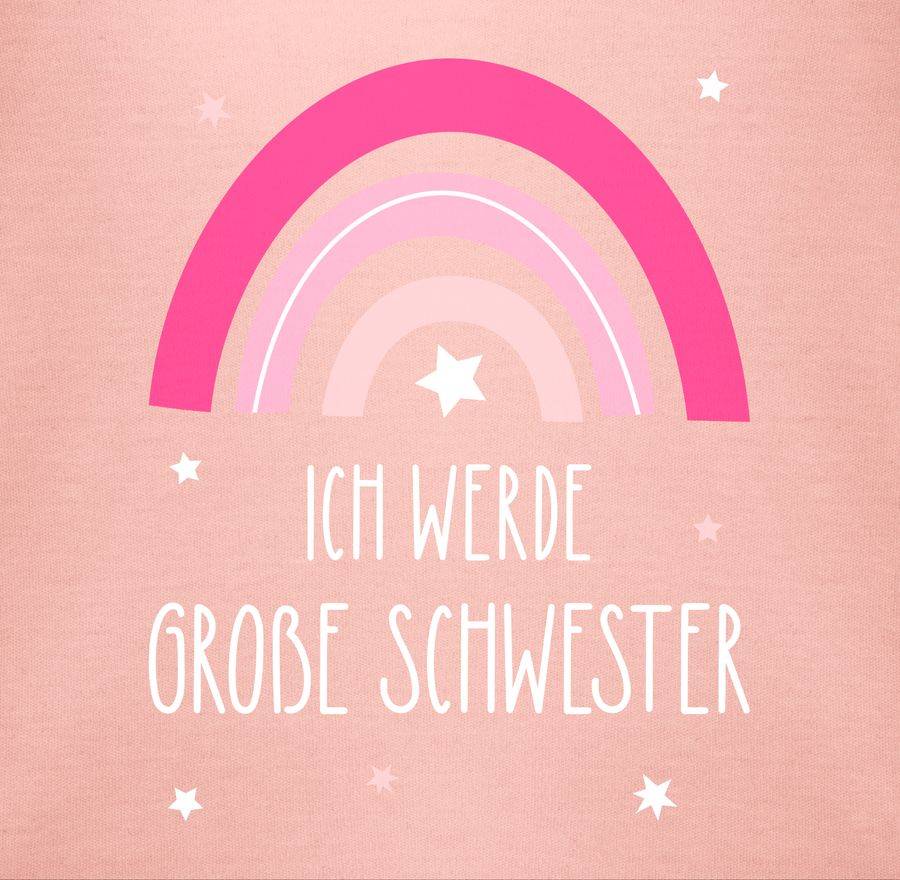 Shirtracer Ich Werde Große Schwester - Regenbogen - Grosse Schwester Shirts & Mehr Shirtracer
