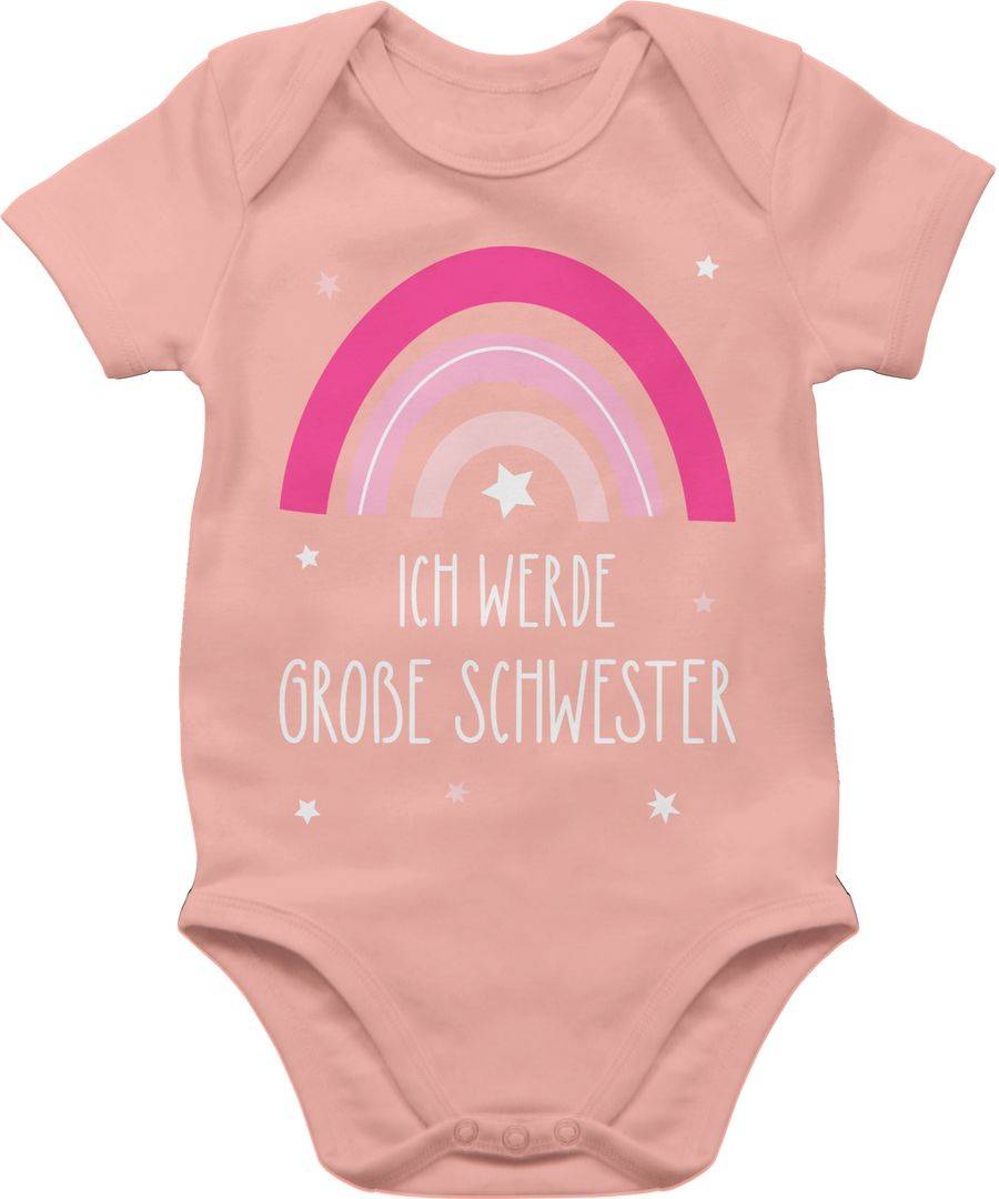 Shirtracer Ich Werde Große Schwester - Regenbogen - Grosse Schwester Shirts & Mehr Shirtracer