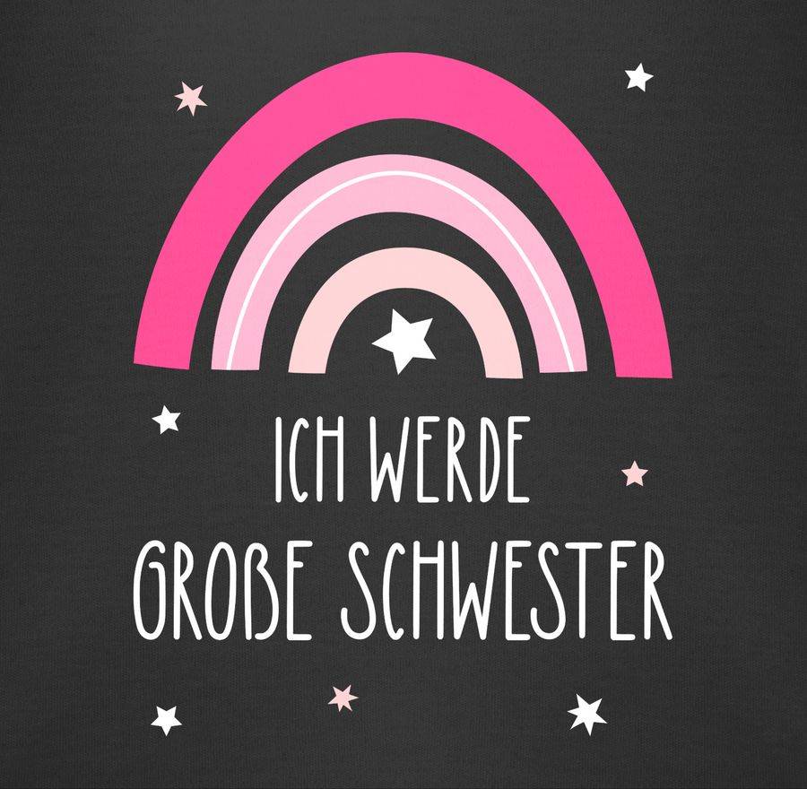 Shirtracer Ich Werde Große Schwester - Regenbogen - Grosse Schwester Shirts & Mehr Shirtracer