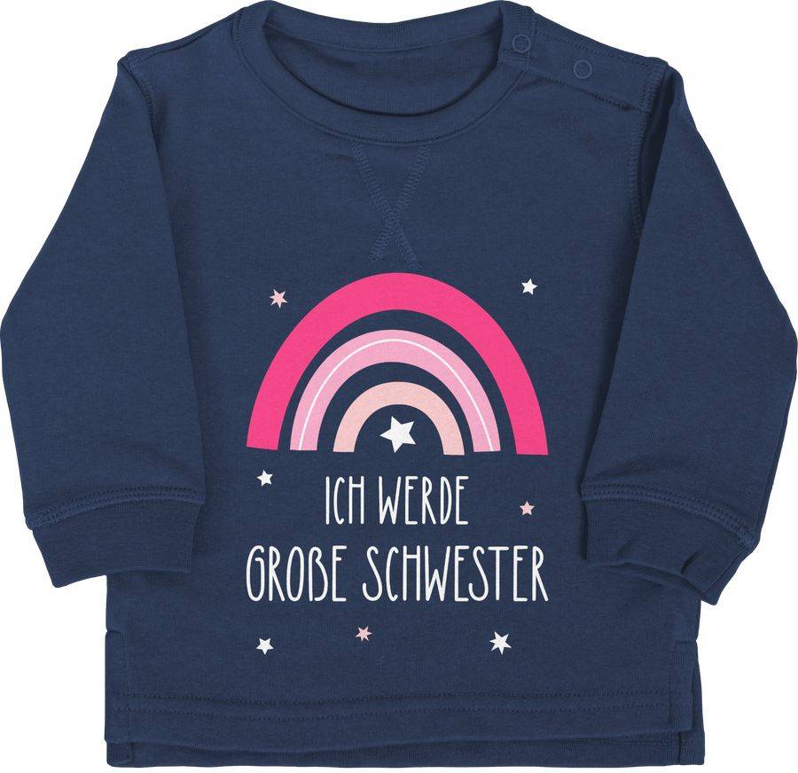 Shirtracer Ich werde große Schwester - Regenbogen - grosse Schwester Shirts & Mehr Shirtracer