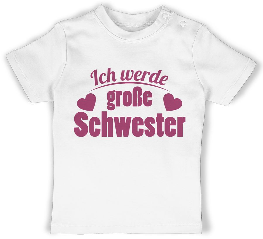 Shirtracer Ich werde große Schwester Shirts & Mehr Shirtracer