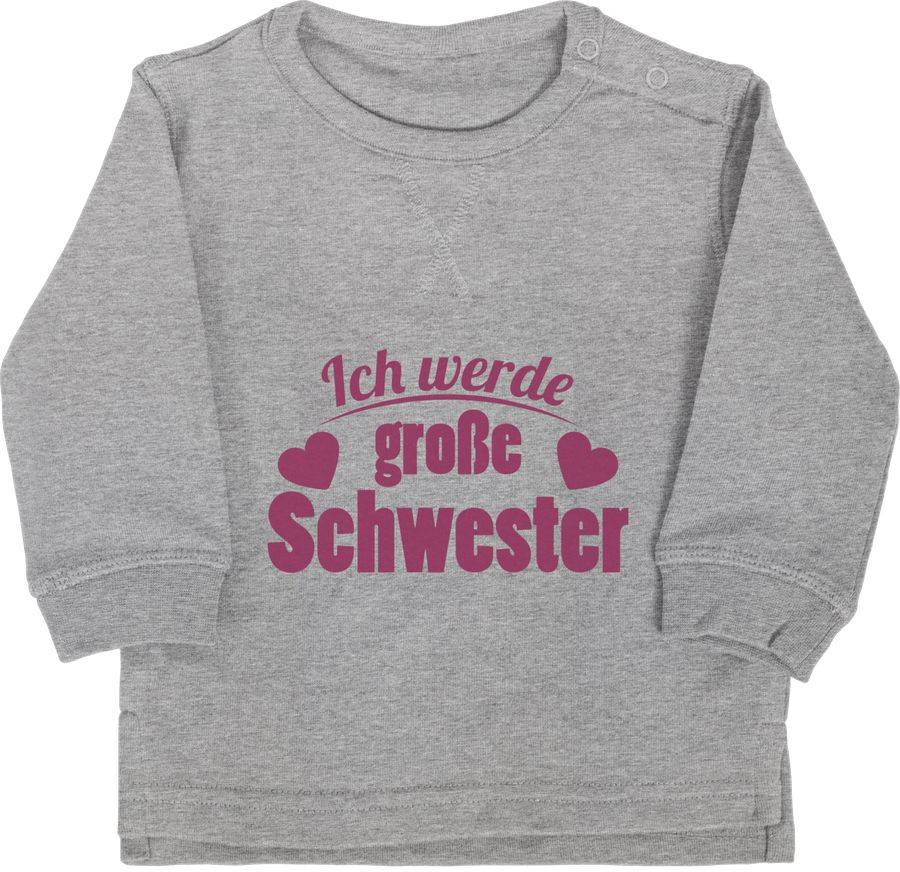 Shirtracer Ich werde große Schwester Shirts & Mehr Shirtracer