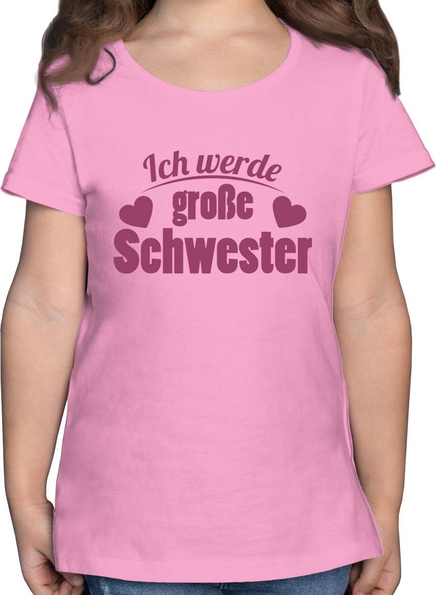 Shirtracer Ich werde große Schwester Shirts & Mehr Shirtracer