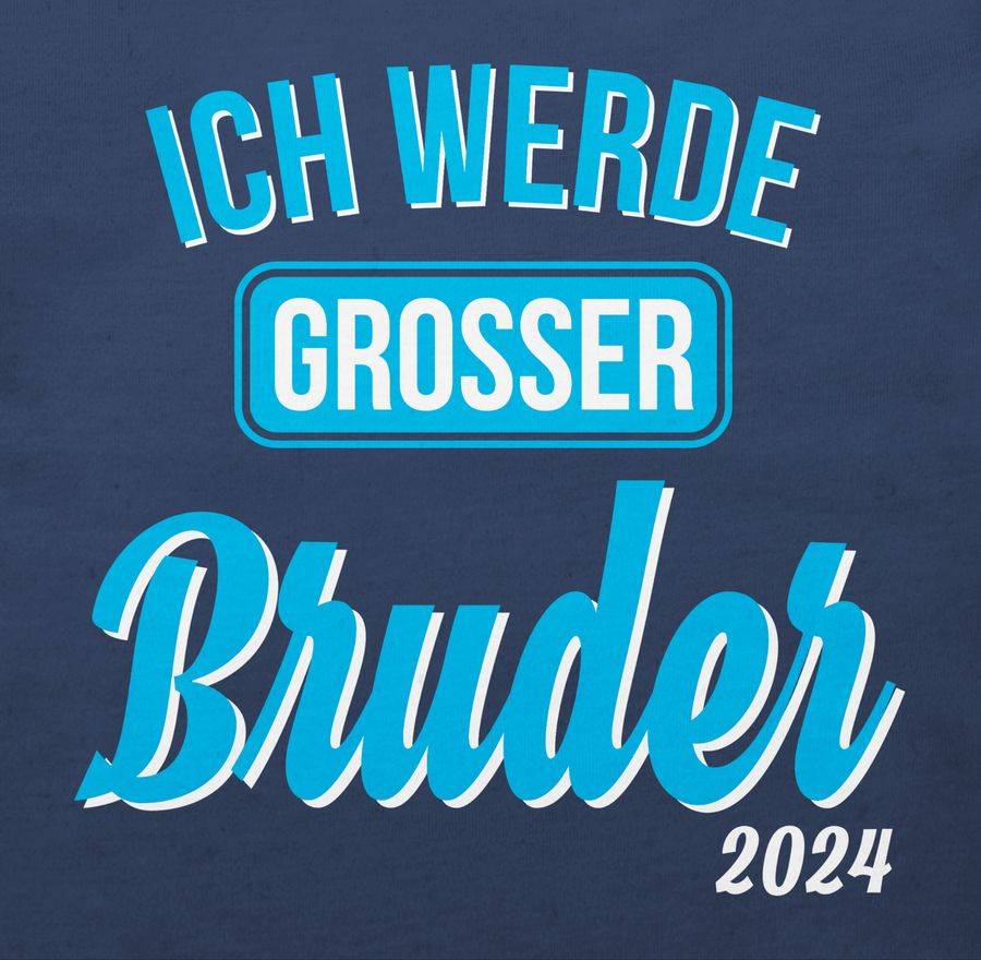 Shirtracer Ich Werde Großer Bruder 2024 Shirts & Mehr Shirtracer