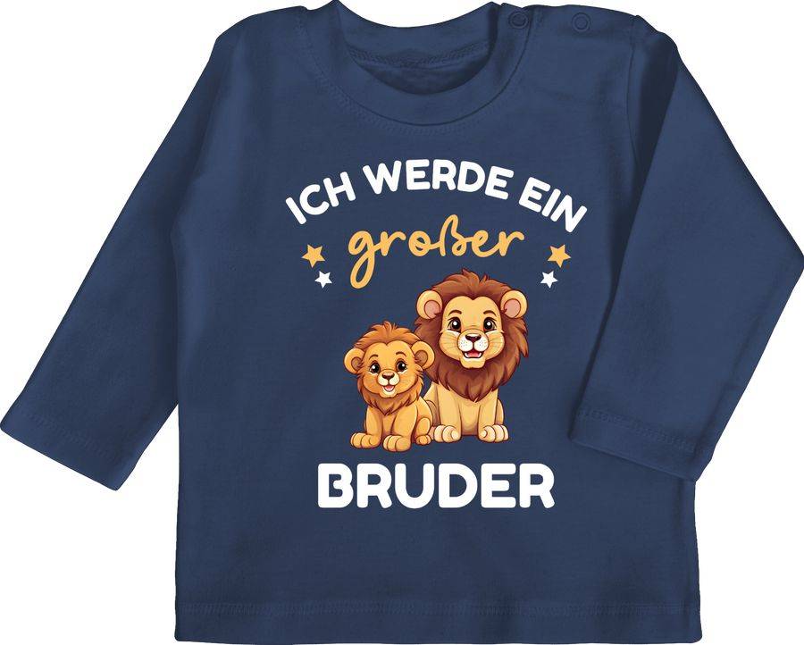 Shirtracer Ich Werde Großer Bruder Geschenk Löwen Shirts & Mehr Shirtracer