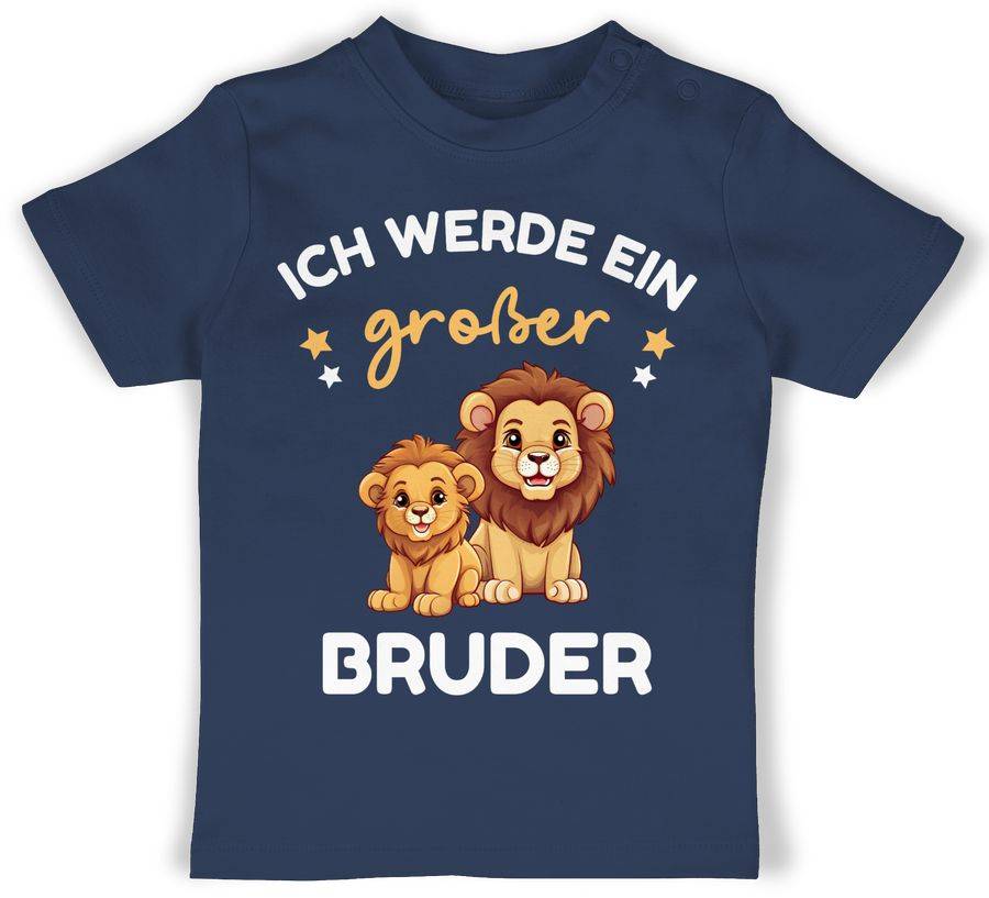 Shirtracer Ich werde großer Bruder Geschenk Löwen Shirts & Mehr Shirtracer