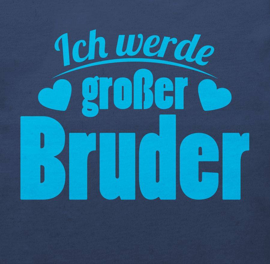 Shirtracer Ich Werde Großer Bruder: Tshirt Turnbeutel Shirtracer
