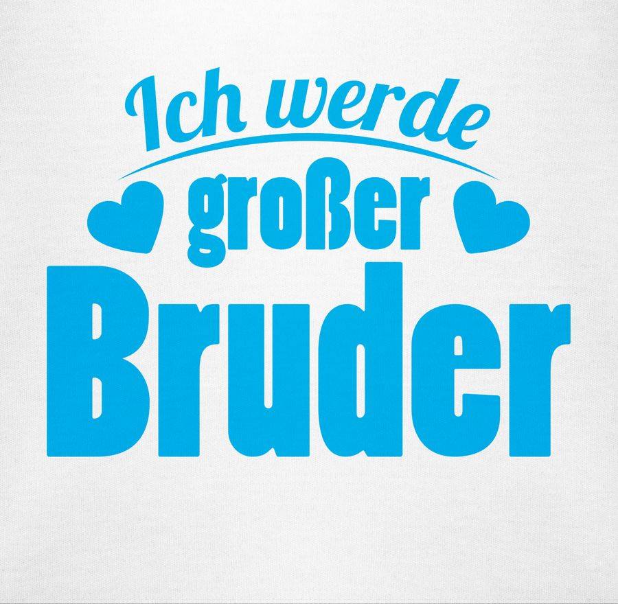 Shirtracer Ich Werde Großer Bruder: Tshirt Turnbeutel Shirtracer