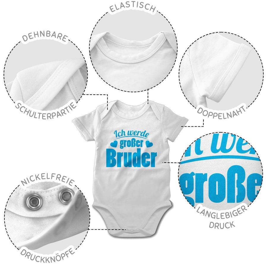 Shirtracer Ich Werde Großer Bruder: Tshirt Turnbeutel Shirtracer