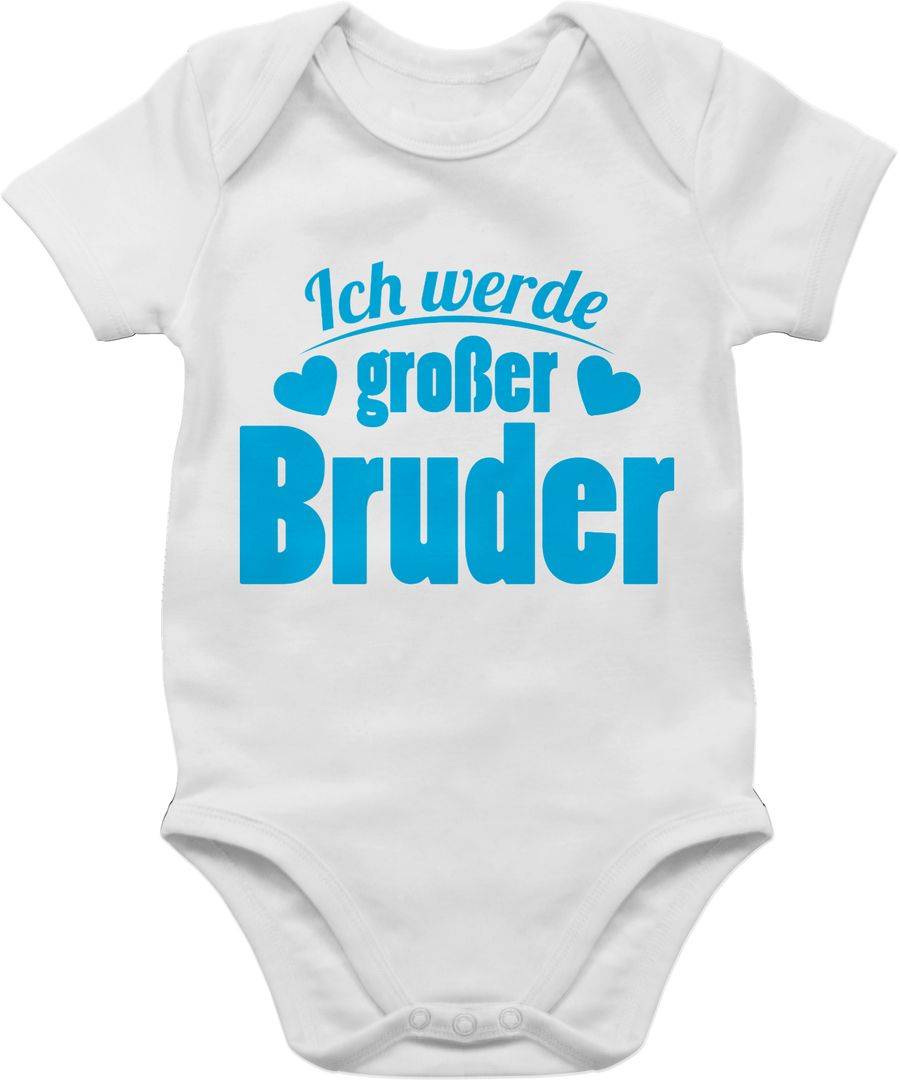 Shirtracer Ich werde großer Bruder: Tshirt Turnbeutel Shirtracer
