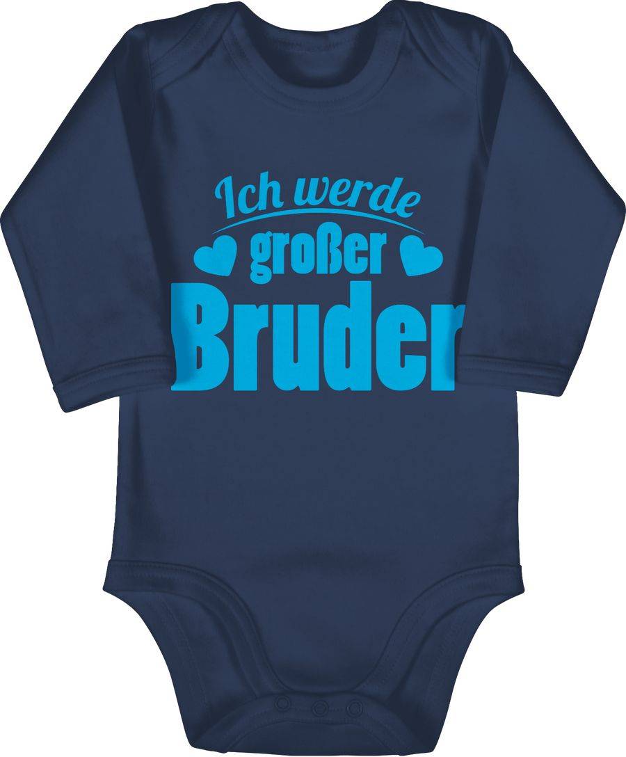 Shirtracer Ich werde großer Bruder: Tshirt Turnbeutel Shirtracer
