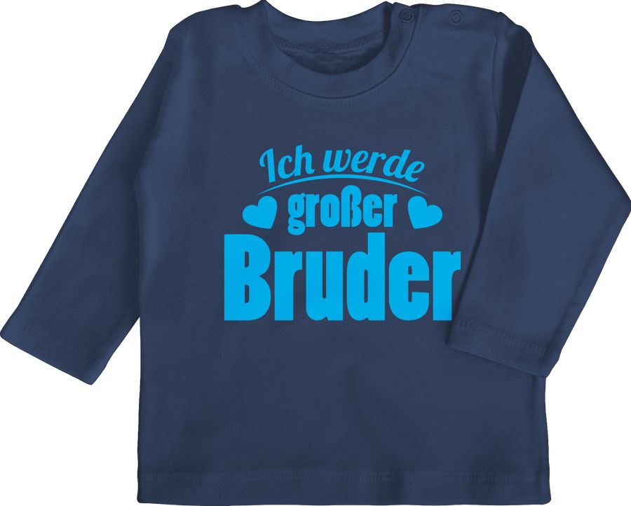 Shirtracer Ich werde großer Bruder: Tshirt Turnbeutel Shirtracer