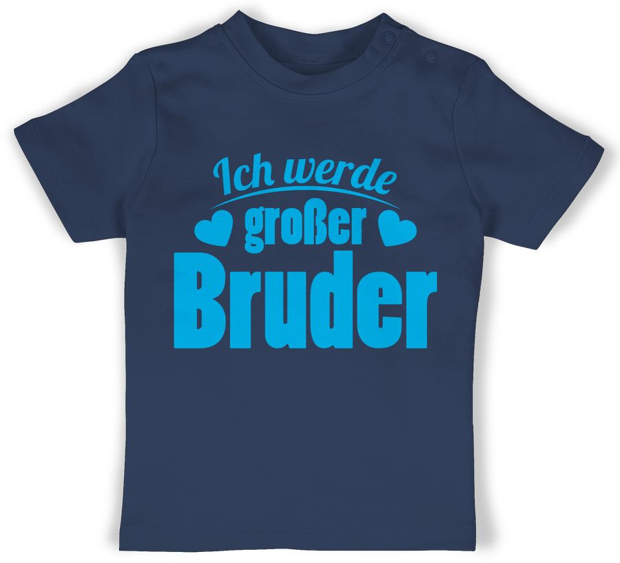 Shirtracer Ich werde großer Bruder: Tshirt Turnbeutel Shirtracer