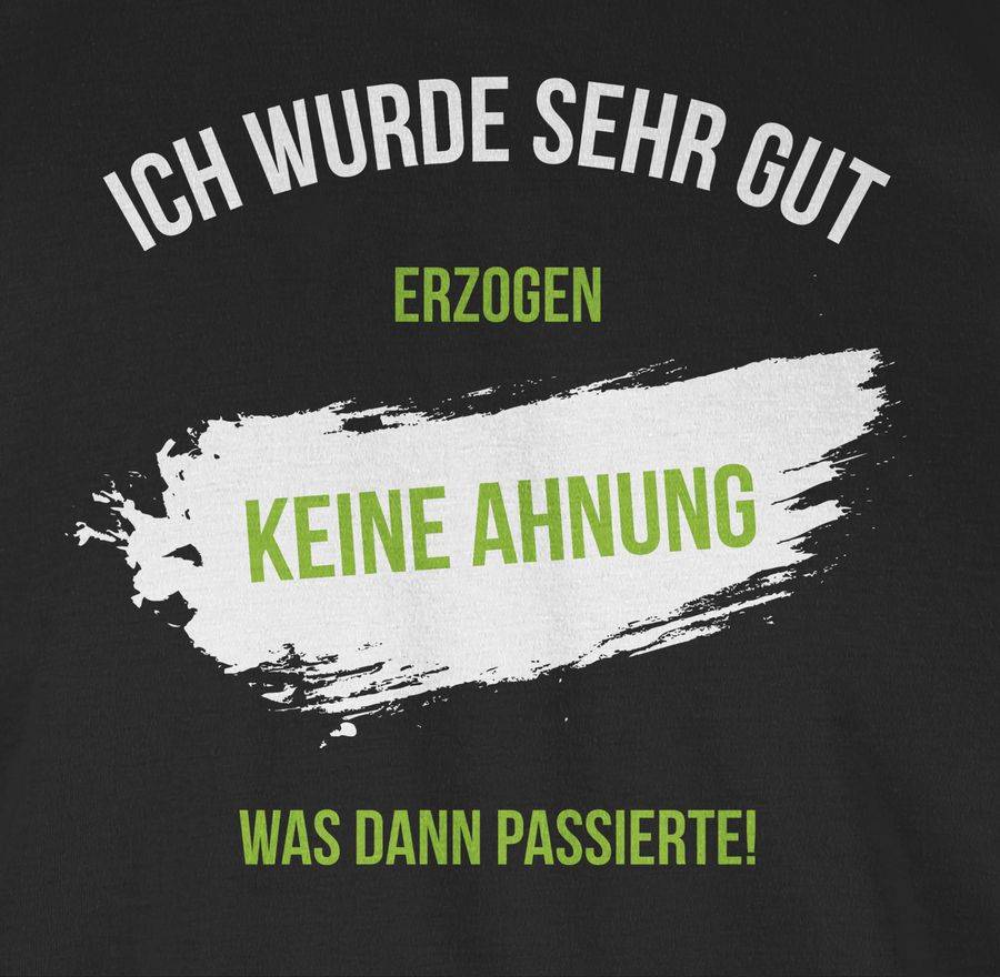 Shirtracer Ich Wurde Sehr Gut Erzogen V2: T-Shirt Rucksack Shirtracer